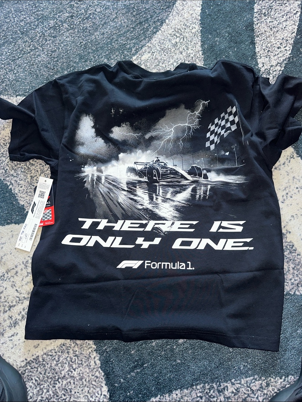 PacSun Formula 1 Black Graphic Tee - "There Is Only One"